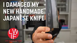 What I Learned When I Damaged a New Handcrafted Japanese Knife