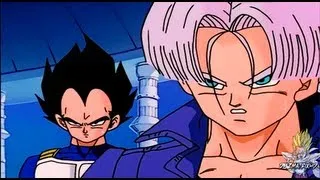 Vegeta and Trunks Enter the Hyperbolic Time Chamber (1080p HÐ)