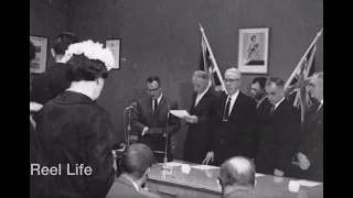 1962, Swearing in the new city council, Penticton, BC