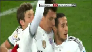 Hannover 0 4 Bayern Munich All Goals HD 23/2/14