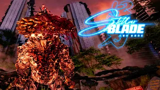 Stellar Blade - Gigas Boss Fight Gameplay PS5 4K 60FPS