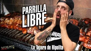 Bajoneando en La Tapera de Hipolita - TENEDOR LIBRE DE ASADO