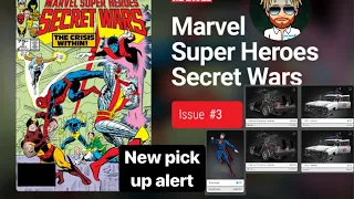 VeVe digital comic drop Marvel Super Heroes Secret Wars livestream Johnny Dunn Show 224!