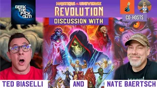 MOTU Revolution Discussion with Ted Biaselli & Nate Baertsch! Co-hosted by Brick & Toy Sorceress