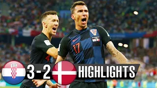 Croatia vs Denmark 1-1 (3-2 on Penalties) All Goals & Highlights || 2018 FIFA World Cup Russia