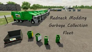 FS22 Trash Collection Pack with Commercial Dumpster