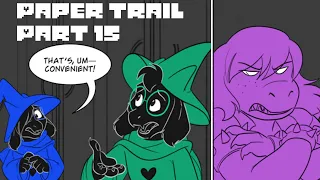 Paper Trail Part 15 【 Deltarune - Undertale Comic Dub 】