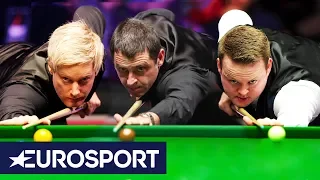 Jimmy White: Who Has the Greatest Cue Action in Snooker? | Welsh Open Snooker 2019 | Eurosport