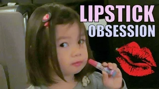 Toddler's Lipstick Obsession - November 23, 2015 - ItsJudysLife Vlogs