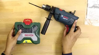 Unboxing Bosch Drill Professional Impact Drill 570 W I فتح علبه مثقاب بوش الاحترافي 570 وات