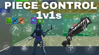 C4S4 PRO 👑 (Fortnite Mobile Piece Control 1v1 Gameplay)