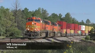 70 MPH Intermodal Trains | Southern Transcon | Arizona