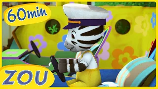 Commandant Zou 🦓 60 min COMPILATIE 🛥️ kinderen cartoon in het Nederlands