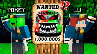 Why Multi Bus is WANTED? JJ and MIKEY BECAME SWAT? - in Minecraft Maizen