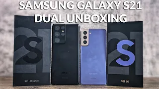 Samsung Galaxy S21 and Galaxy S21 Ultra Unboxing - Probably The Best Looking Smartphones Right Now