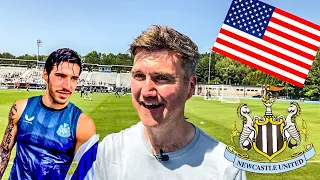 NUFC IN USA! Big Dan Burn scores TWICE in training & why Anthony Gordon will be a STAR this season!