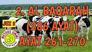 Al Baqarah Metode Ummi Ayat 261-270, 5x ulang per ayat | Juz 3