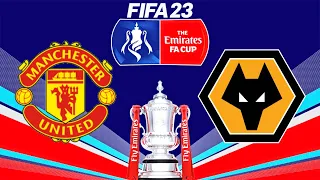 FIFA 23 | Manchester United vs Wolves - The Emirates FA Cup Final - PS5™ Full Gameplay