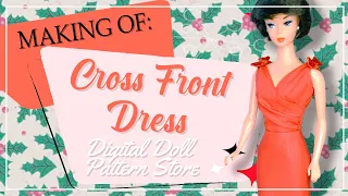 MAKING OF | Cross Front  Dress - Assembling Process