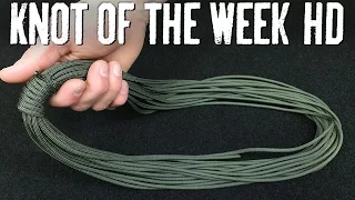 Use an Alpine Coil to Quickly Coil Your Rope for Storage - ITS Knot of the Week HD