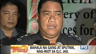 10 bilanggo sugatan sa riot sa QC Jail