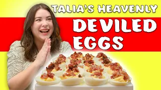Talia's Heavenly Deviled Eggs | Talia's Kitchen