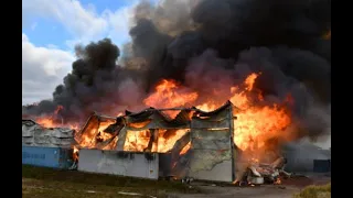 Großbrand bei der Firma Waldland in Zwettl | TodayNews24