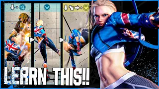 5 Cammy Combos to take you from NOOB to PRO! | Street Fighter 6 Combo Guide