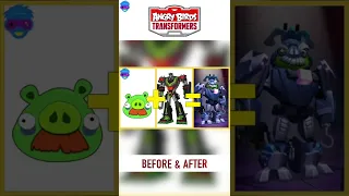 Angry Birds Transformers - BEFORE & AFTER - Part 1 #shorts