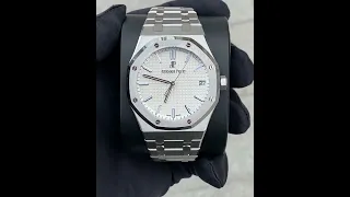 Global Ice | Audemars Piguet Royal Oak 15500ST White Dial