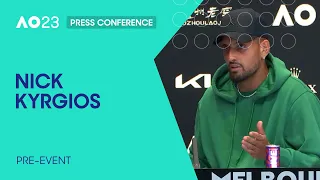 Nick Kyrgios Press Conference | Australian Open 2023 Pre-Event