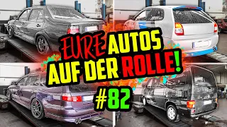 GAS vs. BENZIN! - Prüfstandstag Halle77 - MARCO nimmt EURE Autos ran!