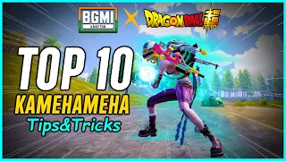 TOP 10 HACKER TRICKS TO USE KAMEHAMEHA IN PUBG/BGMI- WALL HACK? - 7 Dragon Ball trial Challenge