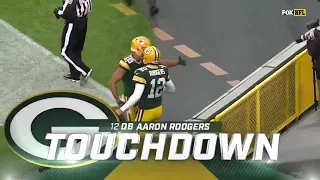 Aaron Rodgers scores first rushing touchdown of the season