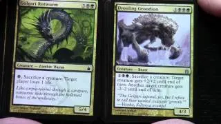 Magic: The Gathering - Izzet Gizmometry vs. Golgari Deathcreep - Unboxing