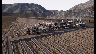 Racing every locomotive in Railroads Online! The winner is surprising...