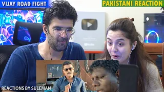 Pakistani Couple Reacts To Vijay Road Fight | Thalapathy Vijay #Theri