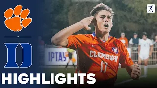 Clemson vs Duke | NCAA College Soccer | Highlights - November 05, 2023