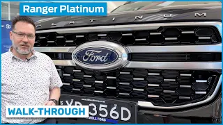 Ford Ranger Platinum in Meteor Grey Walk-Through (not a review)