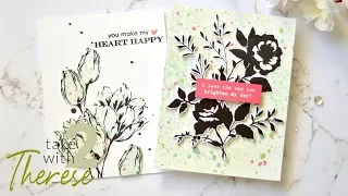 Take 2 with Therese - Ink Sprays 2 Ways!