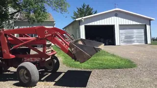 International 684 tractor with 2250 loader