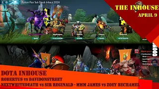 [FULL VOD] PFlax casts the Dota 2 Inhouse Apr 9 2024 - "Inhouse Tuesday"