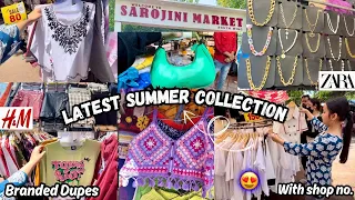 Sarojini Nagar Market Delhi✨| Latest Summer Collection 2024 With Shop Number #sarojininagar #market