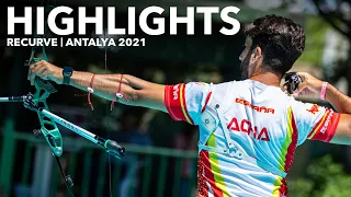 Recurve highlights | Antalya 2021 European Championships