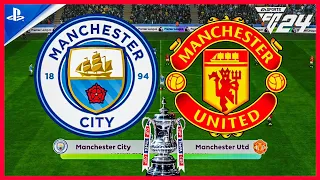 EA FC 24 - Man City vs Man United | FA Cup Final 2024