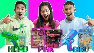 BERBURU M4INAN 1 WARNA DI ALFAMART SESUAI WARNA BAJU KALIAN! | CHALLENGE! | Mikael TubeHD