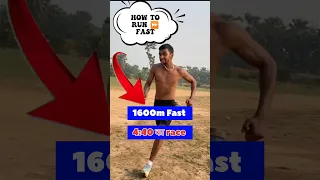 How to run fast 1600m in 4:40sec #bitturunner #fitness #runningtips #army #workoutplan