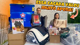 Essa caçada no dumpster valeu muito apena!