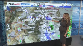 Colorado weather: Rain/snow chances for the beginning of the week, but a big warm up hits mid-week