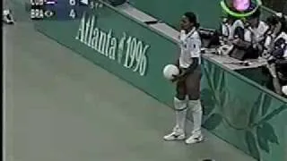 Cuba Brasil 5to set Semifinal Atlanta 1996